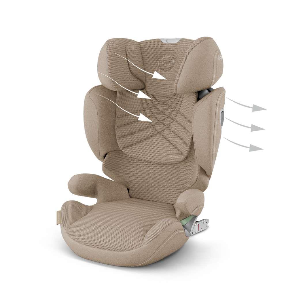 Cybex Platinum Solution T i-Fix Plus Cozy Beige 100-150 cm - Image 8