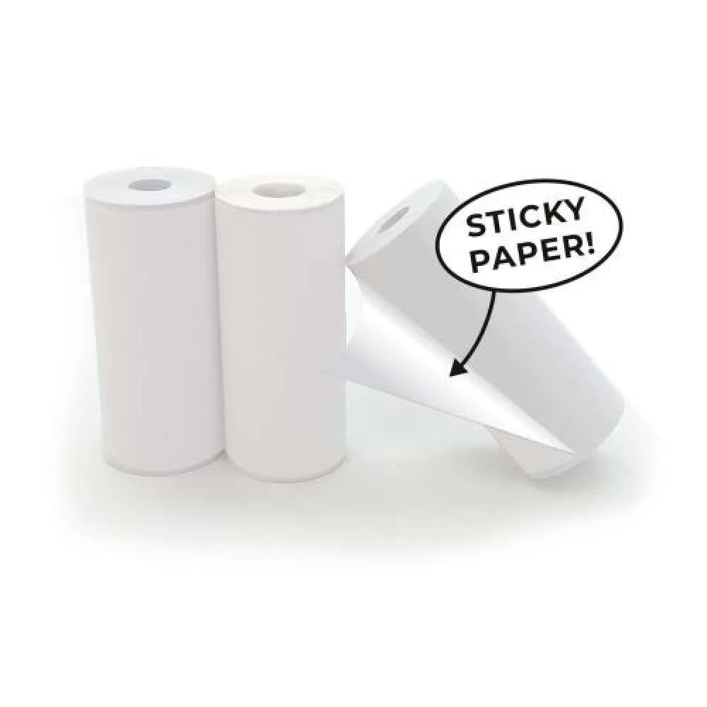 HoppStar Recarga 2 Rolos Papel e 1 Rolo Autocolante - Image 2