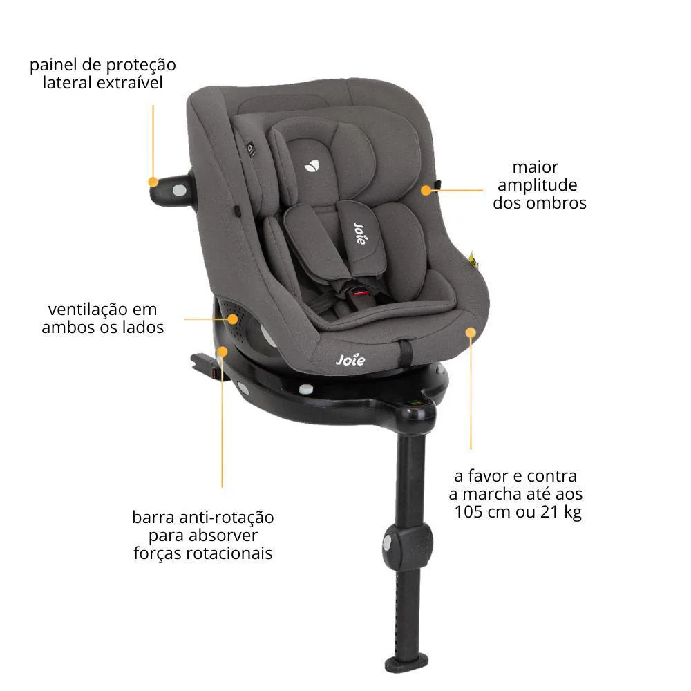 Joie i-Pivot 360 Oak 40-105cm - Image 8