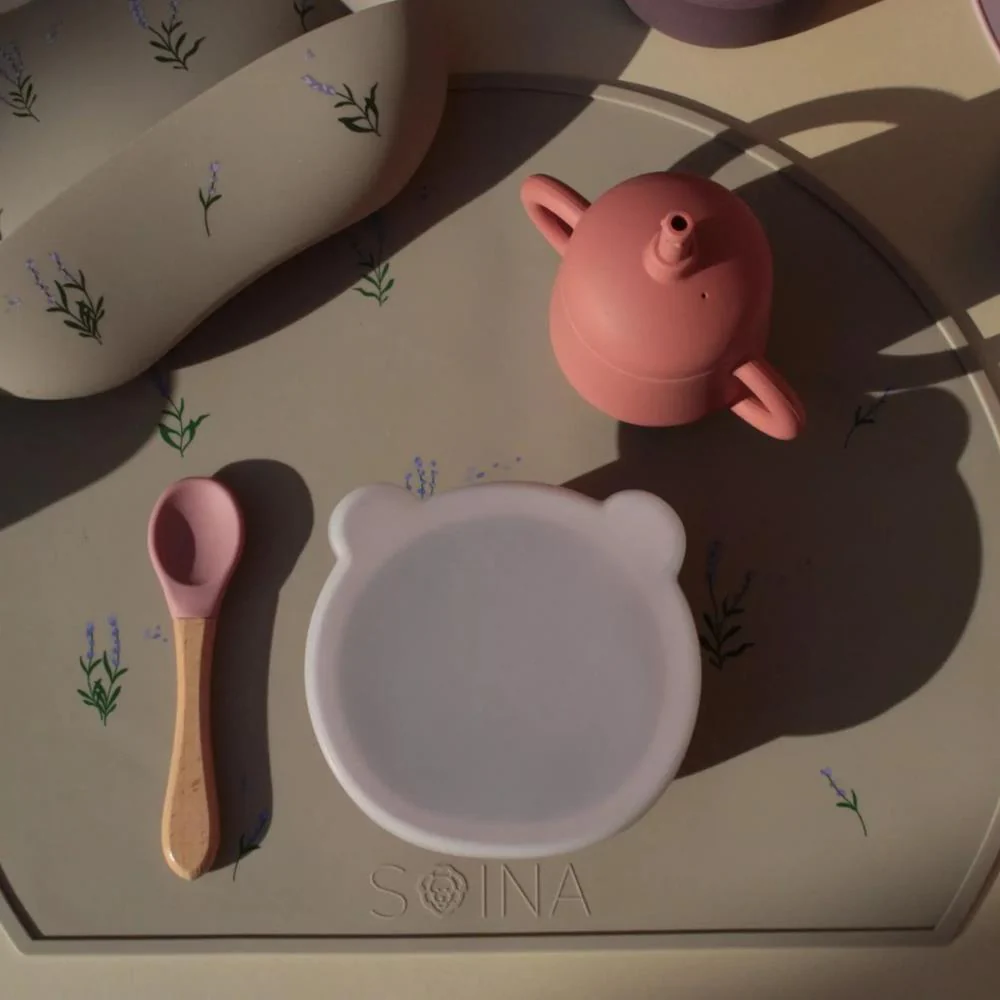 Individual de Mesa em Silicone Lavender Clay - Image 2
