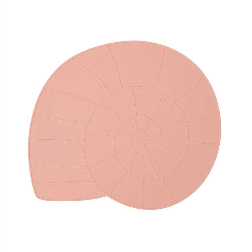 Individual de Mesa em Silicone Oyoy Mini Nautilus Coral