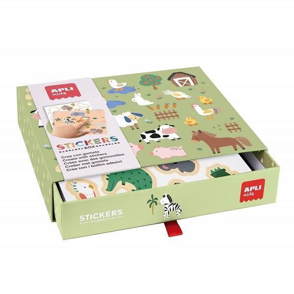 Jogo com Stickers Animais e Os Seus Habitats - Image 2