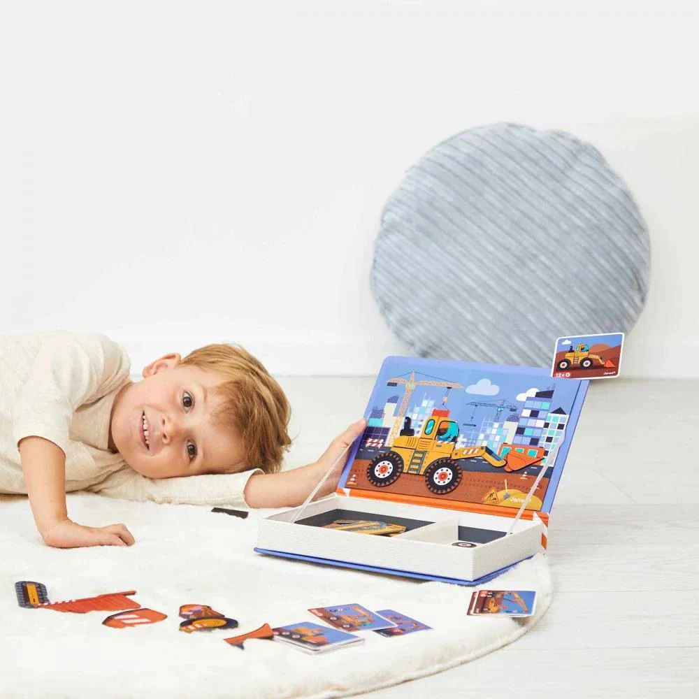 Jogo Janod MagnetiBook Construção - Image 6