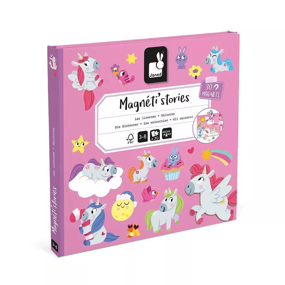 Jogo Janod Magnéti´Stories Unicórnios