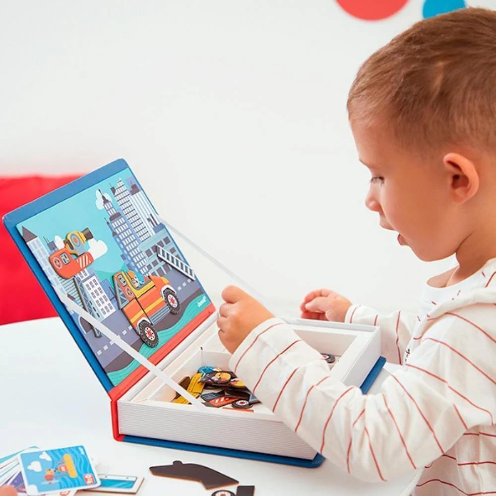 Jogo Janod MagnetiBook Bombeiros - Image 6