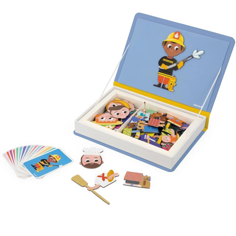 Jogo Janod MagnetiBook Profissões - Image 2