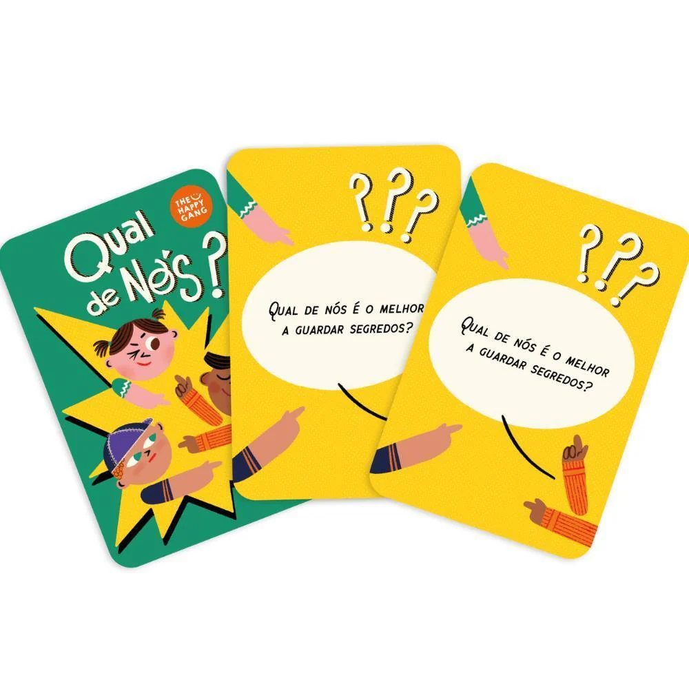 Jogo The Happy Gang Qual de Nós? 50 Cartas - Image 2
