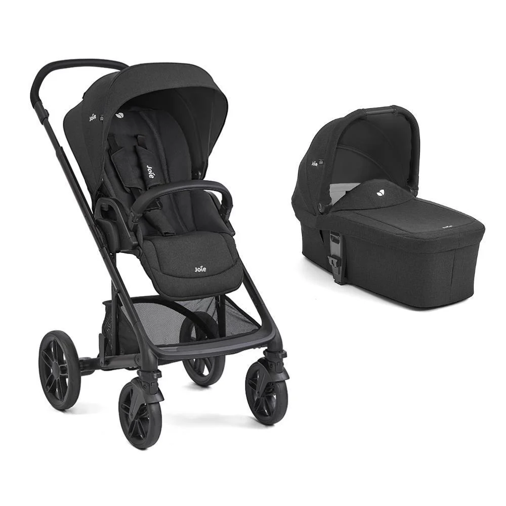 Joie Duo Carrinho Chrome 2 + Alcofa Chrome V3 Raven