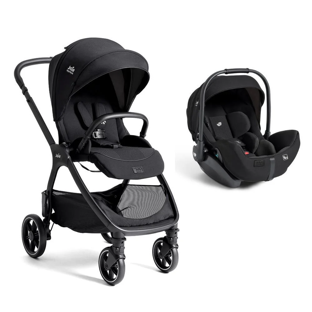 Joie Duo Carrinho Valora + i-Level Pro 40-87cm Signature Eclipse