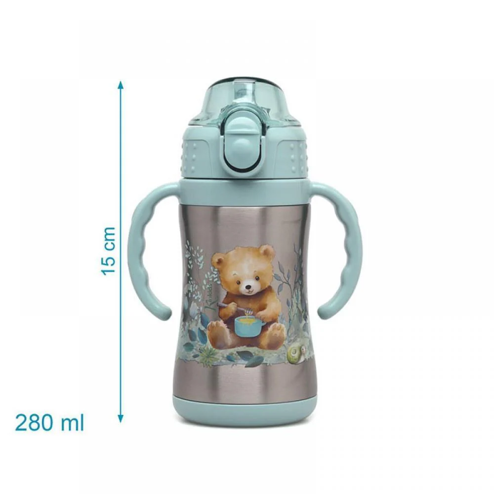 Garrafa Térmica em Inox Urso Sage 280ml - Image 4