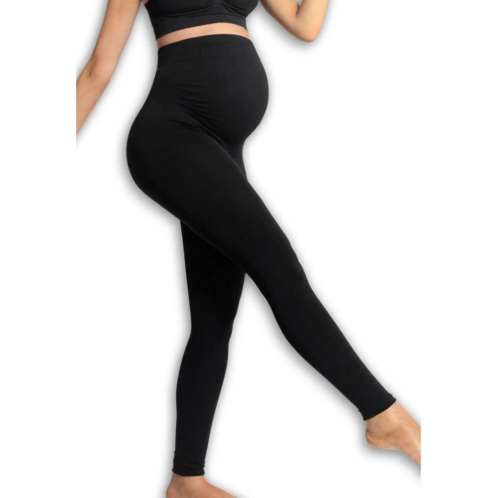 Leggins de Suporte para Gravidez Carriwell Preto M - Image 4