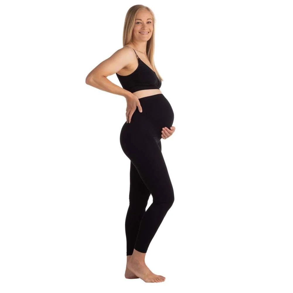 Leggins de Suporte para Gravidez Carriwell Preto M - Image 7