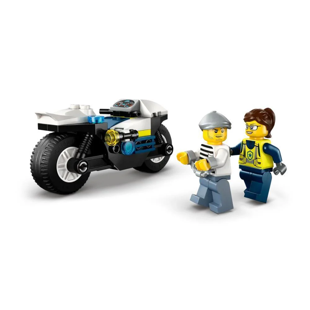 Lego City Perseguição com Mota da Polícia 65 Peças - Image 4