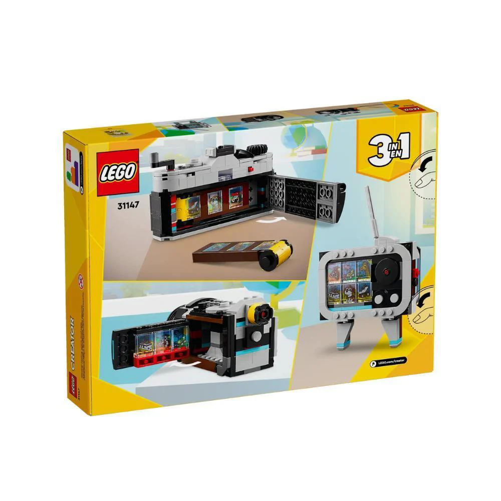 Lego Creator 3em1 Câmera Retro 261 Peças - Image 9