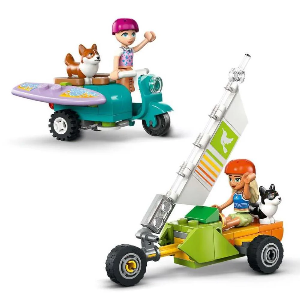 Lego Friends Cães Surfistas Aventura Scooter 113 Peças - Image 4