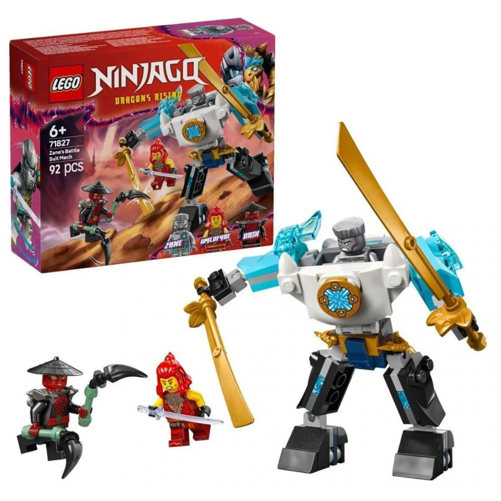 Lego Ninjago Fato de Combate de Robô do Zane 92 Peças - Image 2