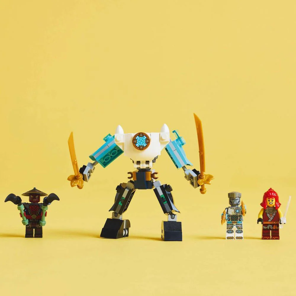 Lego Ninjago Fato de Combate de Robô do Zane 92 Peças - Image 6