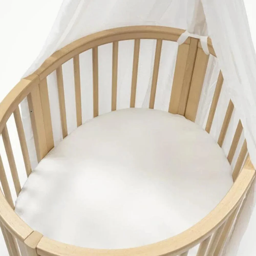 Lençol Ajustável para Berço Stokke Sleepi Mini V3 White OCS - Image 3