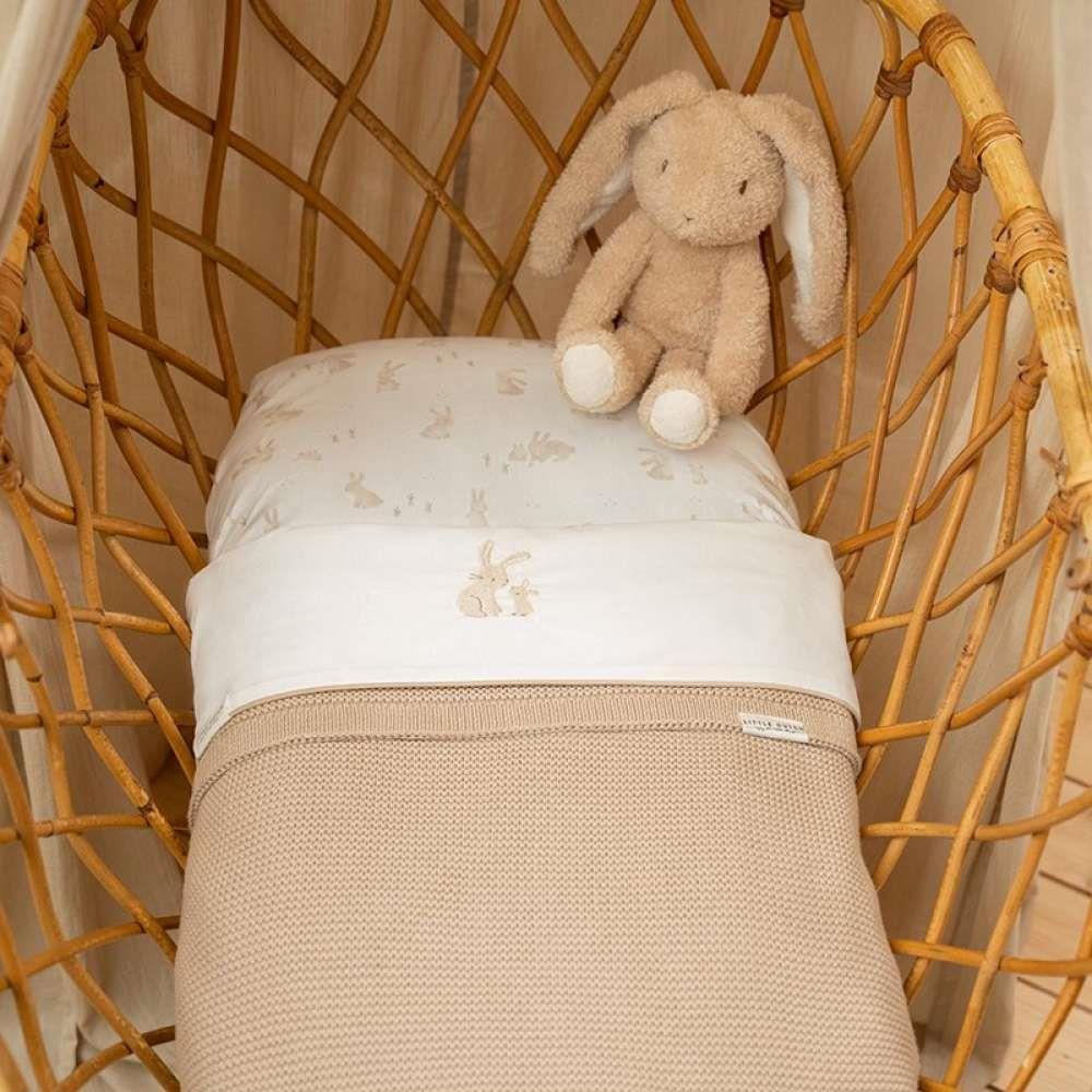 Lençol para Alcofa Bordado Baby Bunny 70x100 cm - Image 3