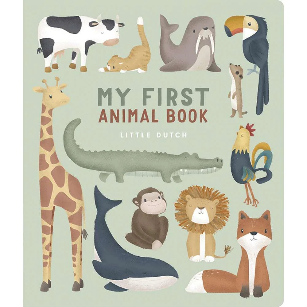 Livro Little Dutch My First Animal Book em Inglês