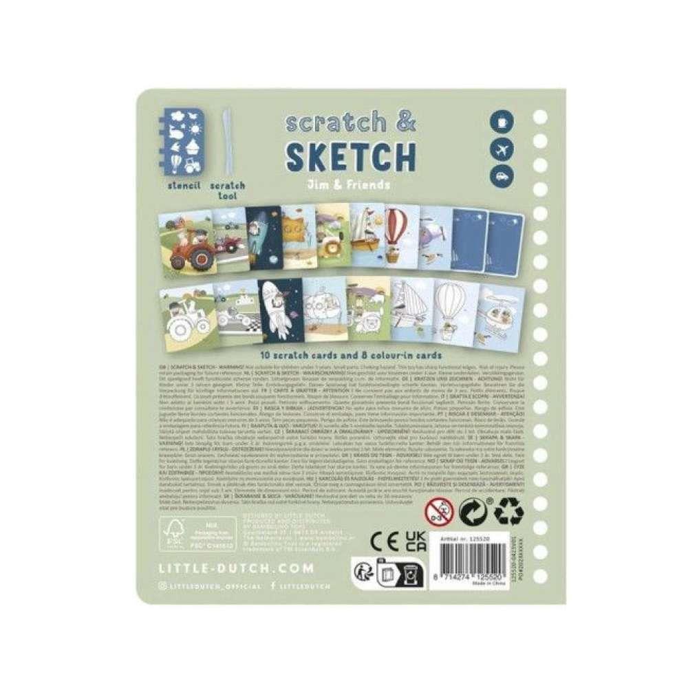 Livro Scratch & Sketch Jim & Friends - Image 4