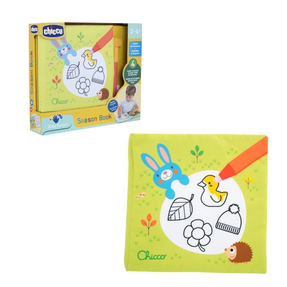 Livro das Estações para Colorir Chicco - Image 2