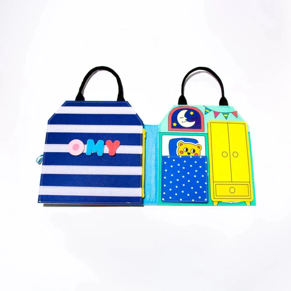 Livro OMY Little Montessori Play Kit My Day - Image 2