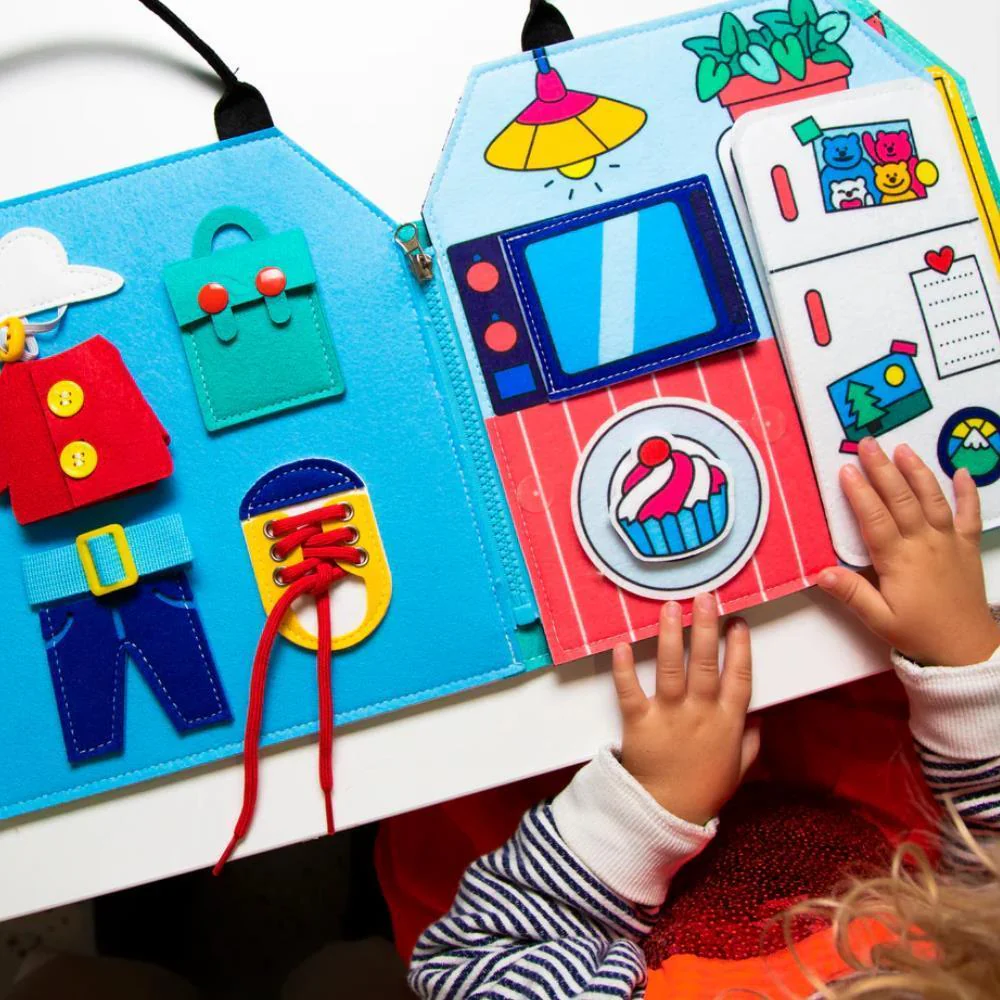 Livro OMY Little Montessori Play Kit My Day - Image 3
