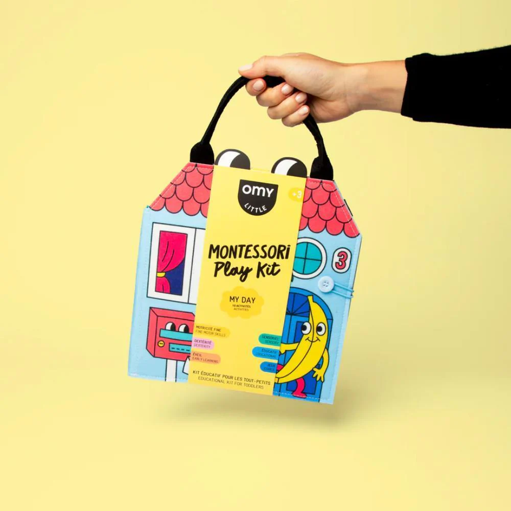 Livro OMY Little Montessori Play Kit My Day - Image 6