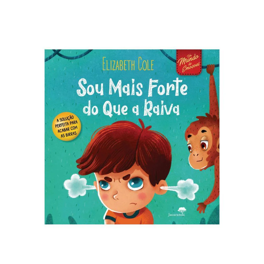 Livro Sou Mais Forte do que a Raiva