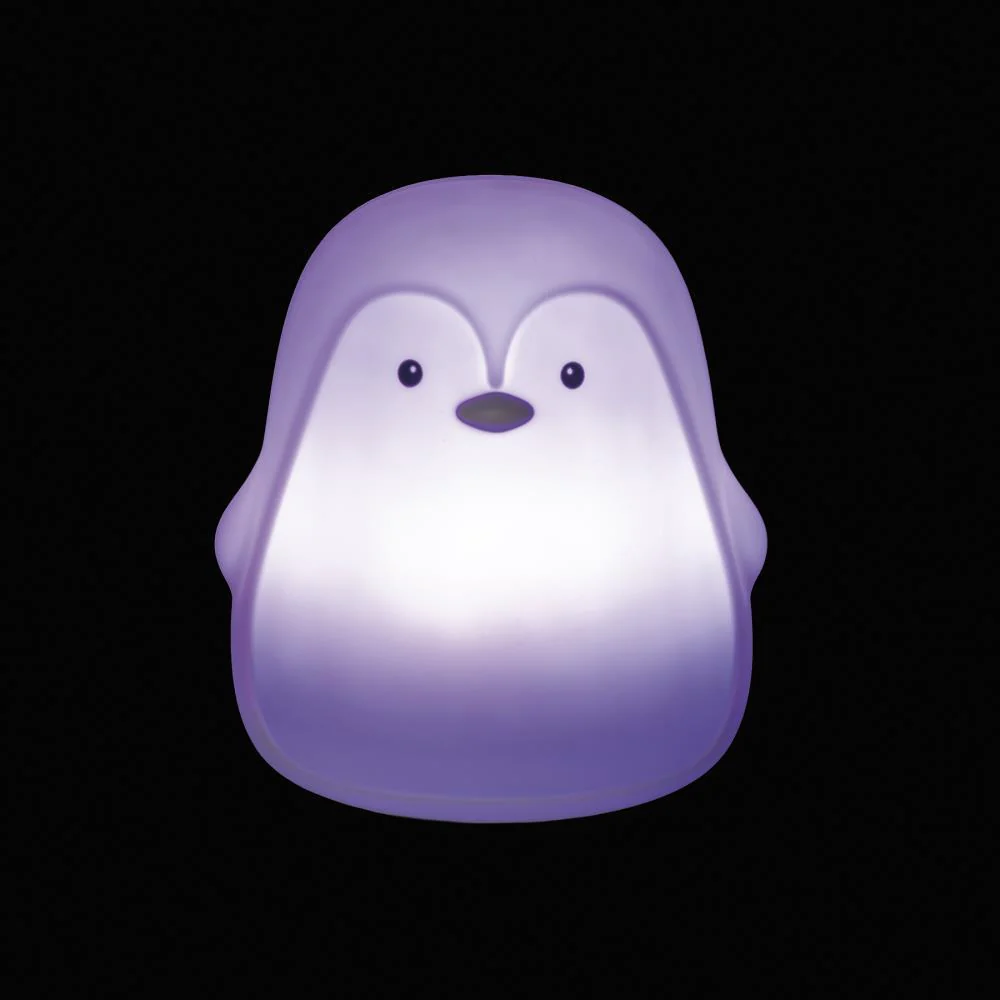 Luz de Presença em Silicone Walking Mum Penguin Mint - Image 7