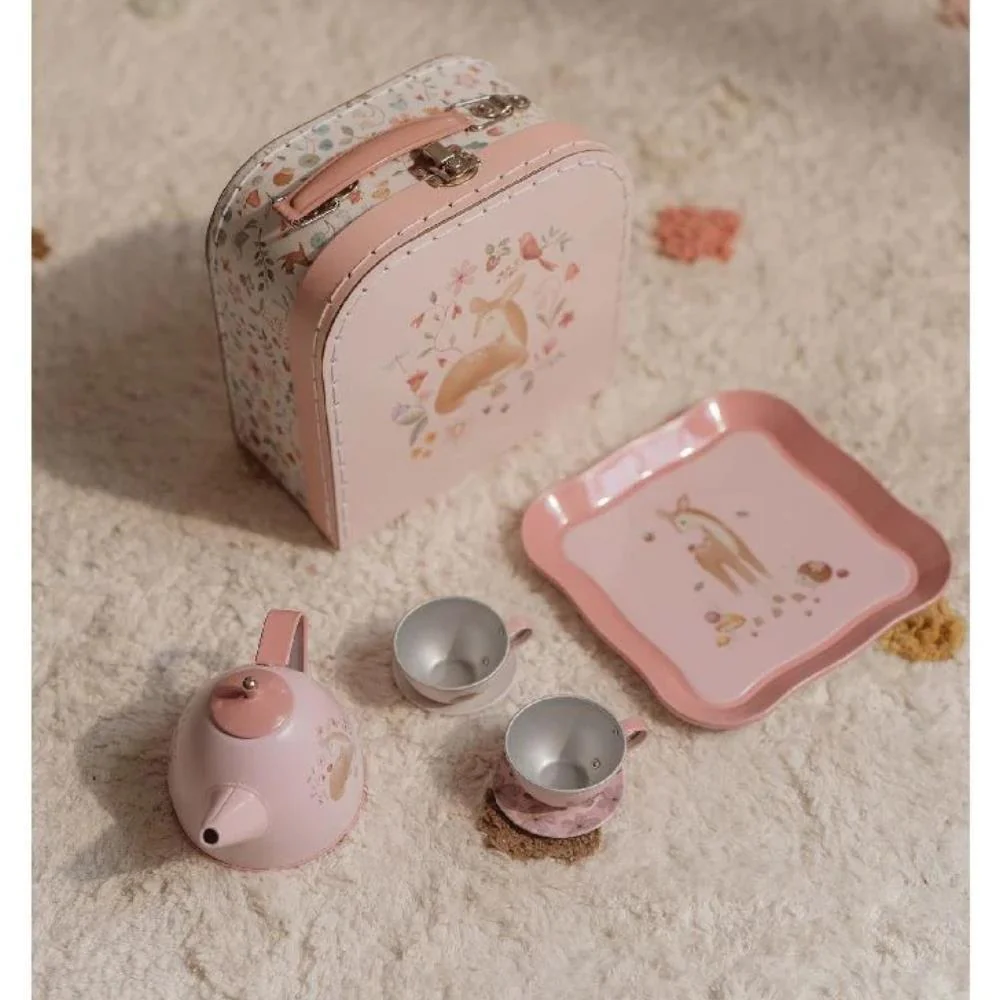 Mala com Conjunto de Chá em Metal Little Dutch Fairy Garden - Image 7