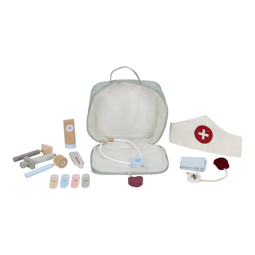 Mala de Médico Little Dutch com 10 Acessórios em Madeira - Image 2