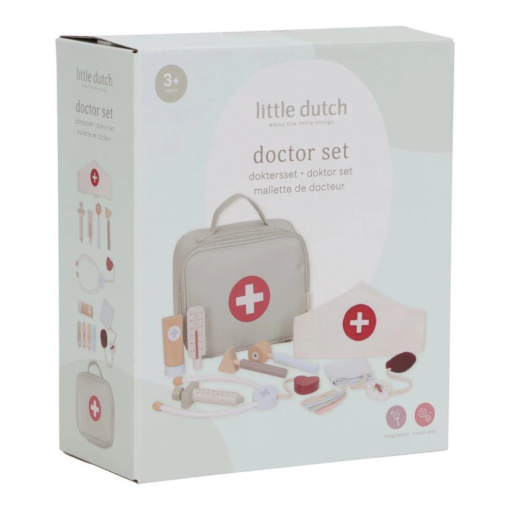 Mala de Médico Little Dutch com 10 Acessórios em Madeira - Image 6