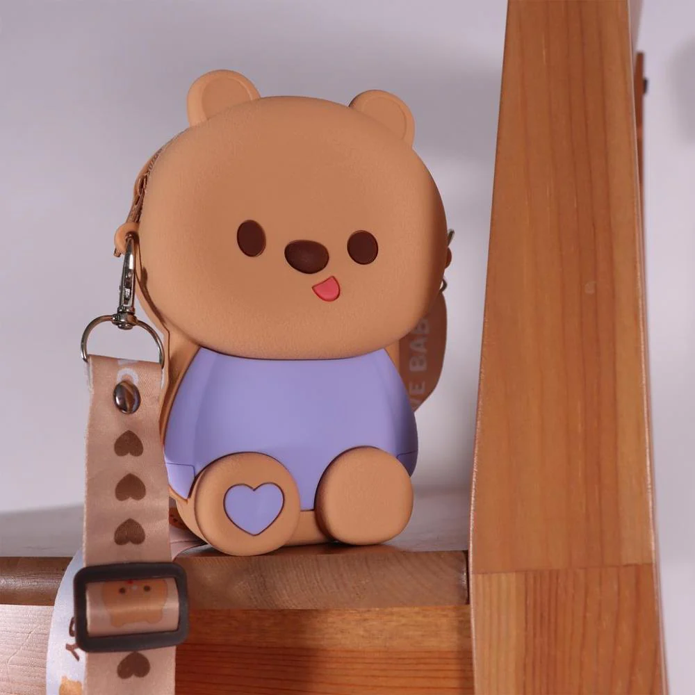 Mala em Silicone Ogi Mogi Urso Baby Bear 14cm - Image 4