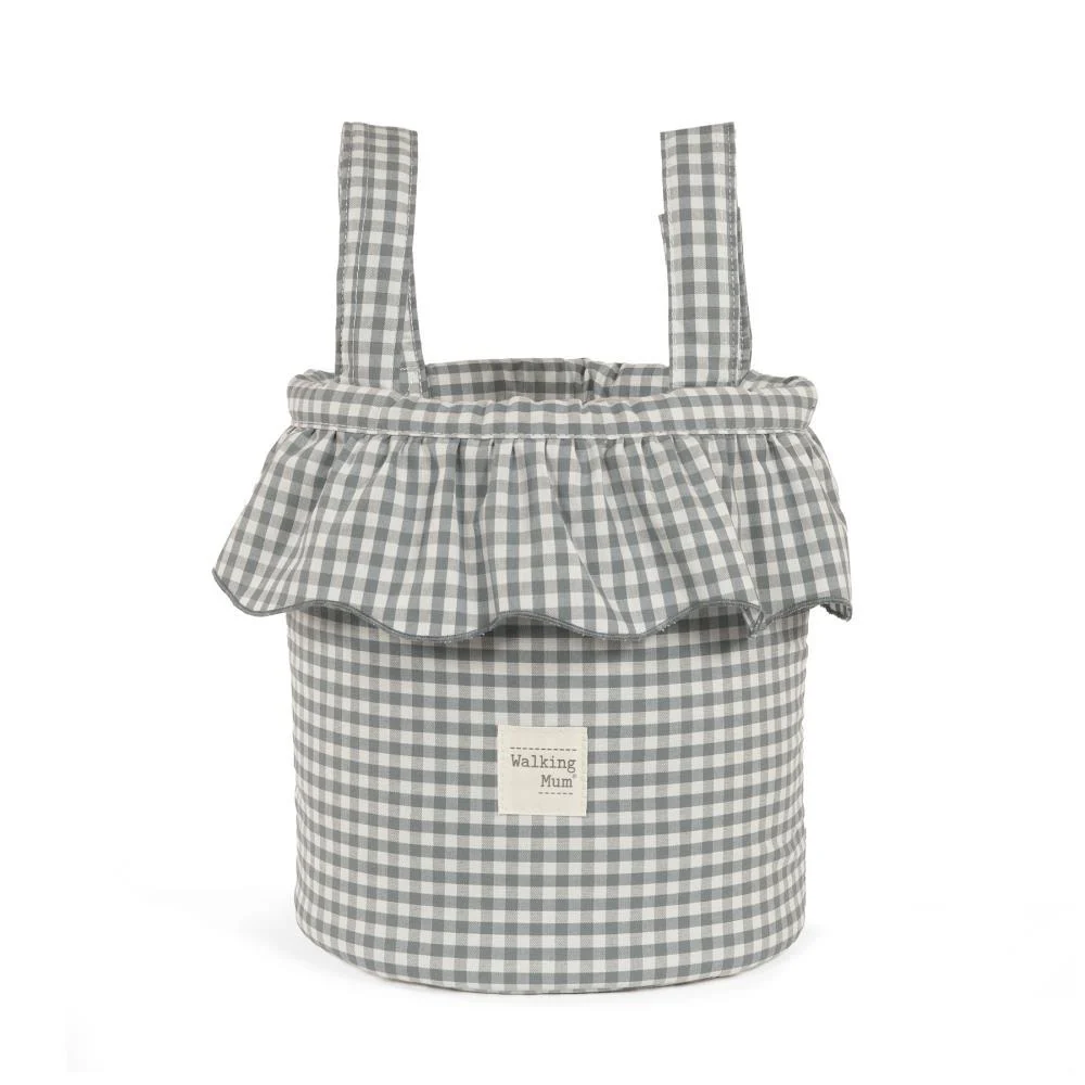 Mala Organizadora Walking Mum Bucket Praliné Vichy Matcha
