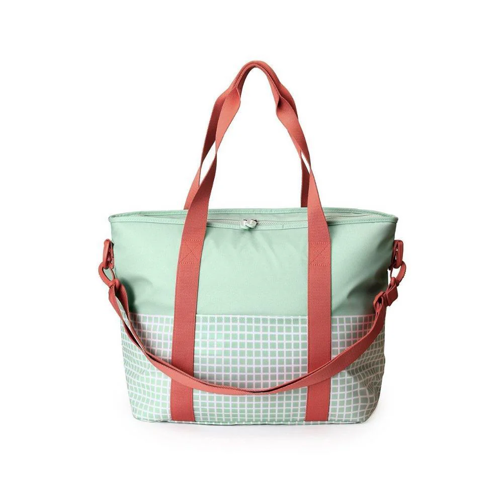 Mala Térmica XL Monnëka Stripes Sage 41x36cm - Image 3