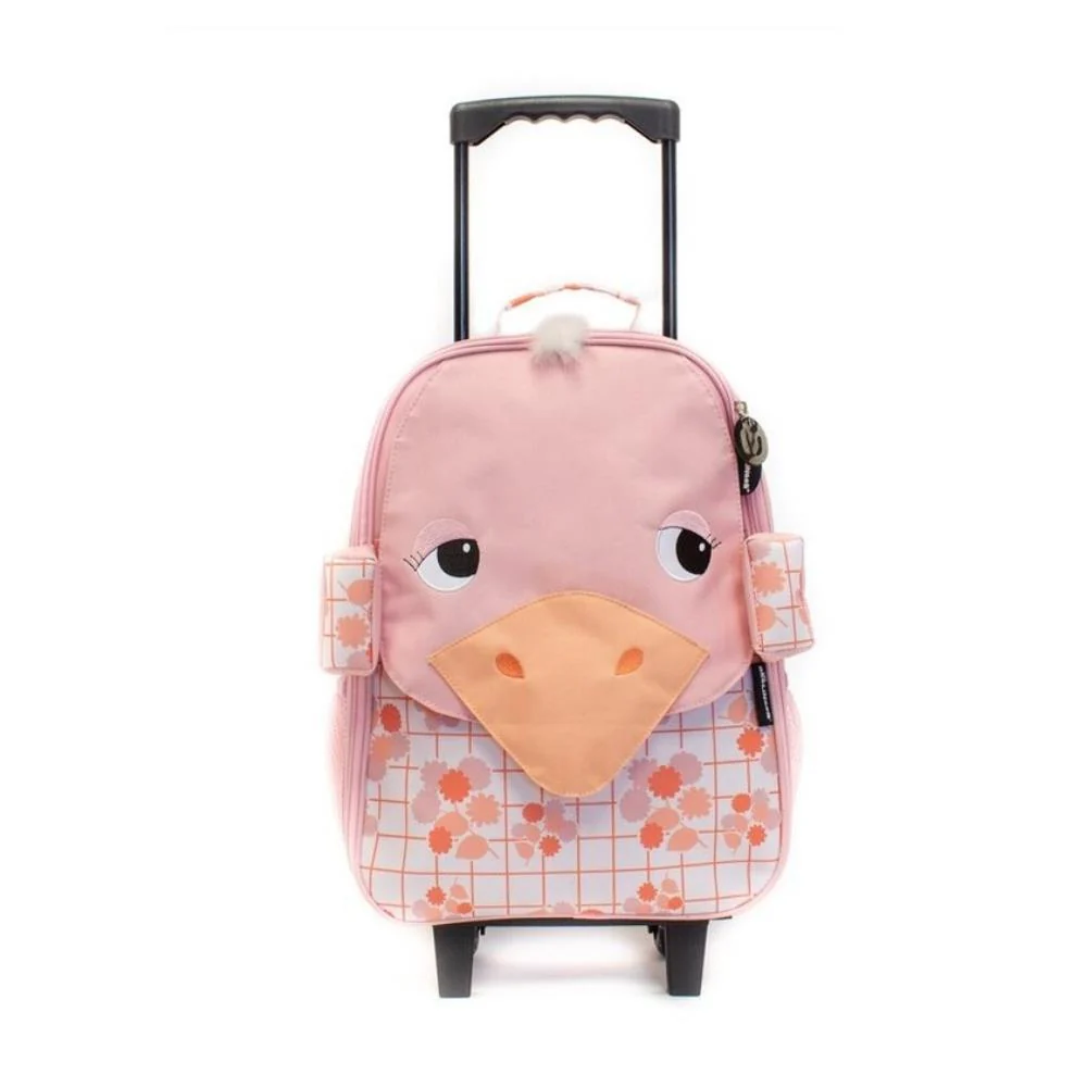 Mala Trolley Les Déglingos Avestruz 48cm