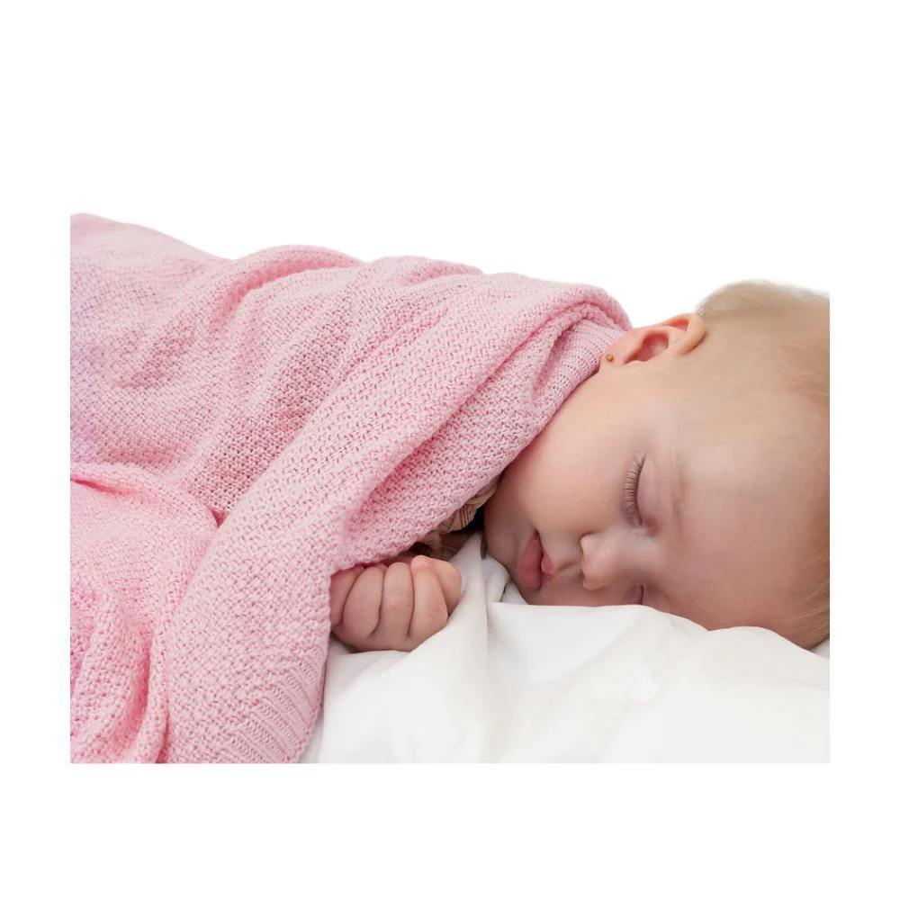 Manta em Bambu KioKids Rosa 80 x 110 cm - Image 2