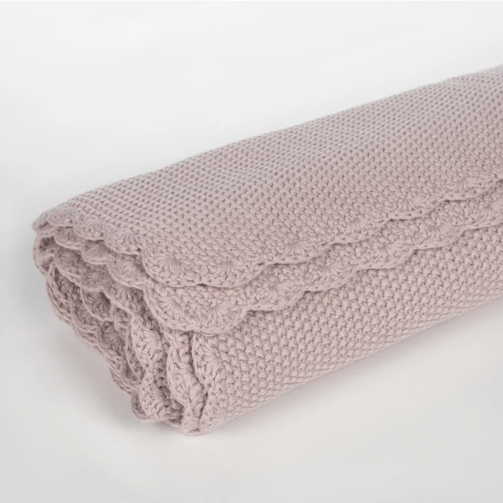 Manta em Tricot Pasito a Pasito Pink - Image 5