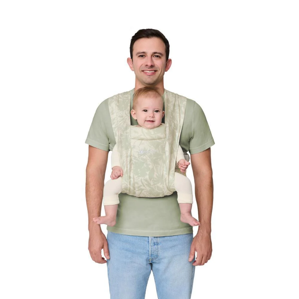 Marsúpio/Porta-Bebés Ergobaby Embrace Knit Sage Meadows - Image 6