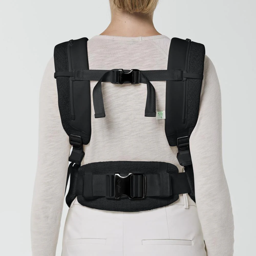 Marsúpio/Porta-Bebés Cybex Platinum Coya Bouclé Stone Black - Image 4