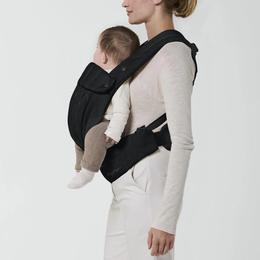 Marsúpio/Porta-Bebés Cybex Platinum Coya Bouclé Stone Black - Image 8