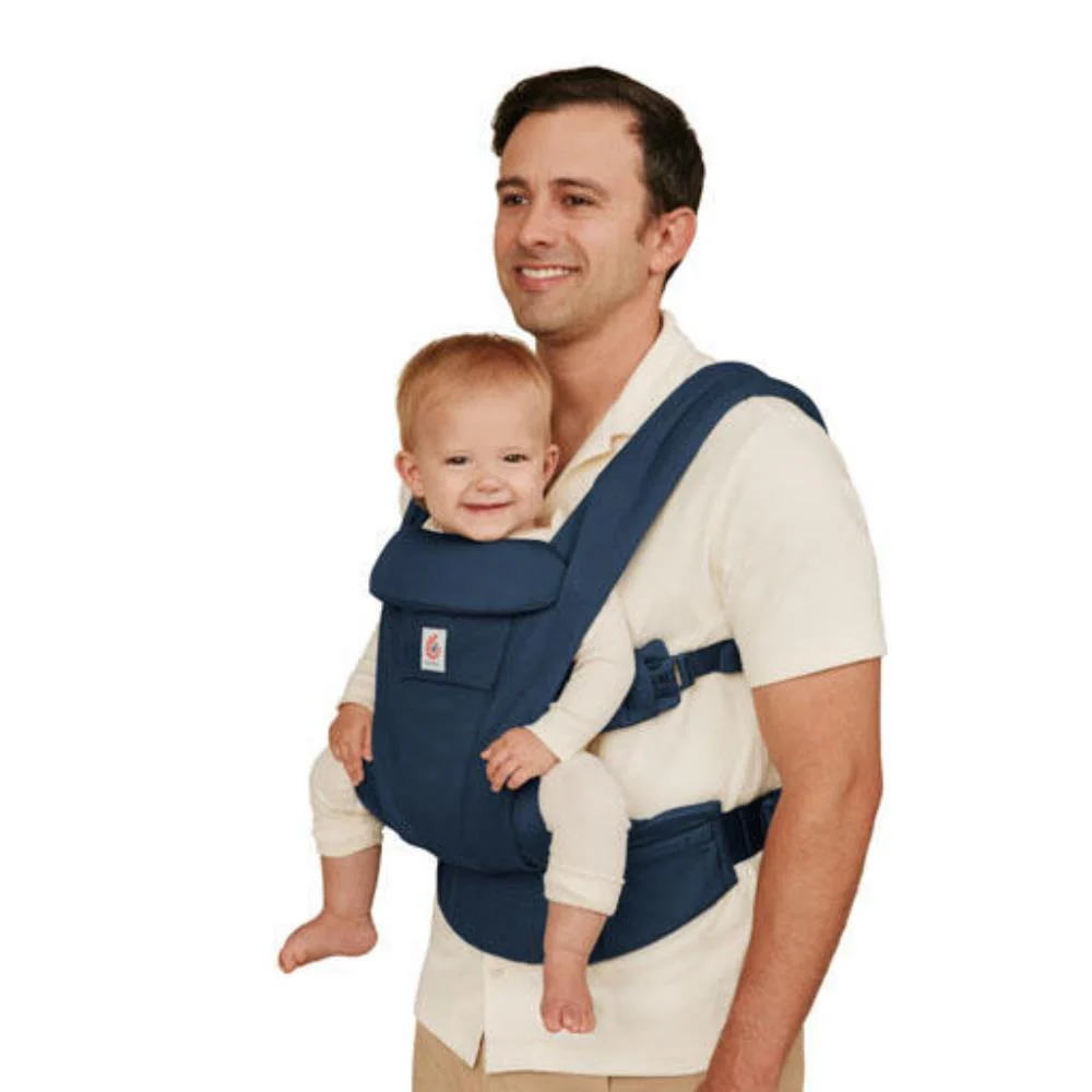 Marsúpio/Porta-Bebés Ergobaby Omni Deluxe Cotton Midnight Blue - Image 9