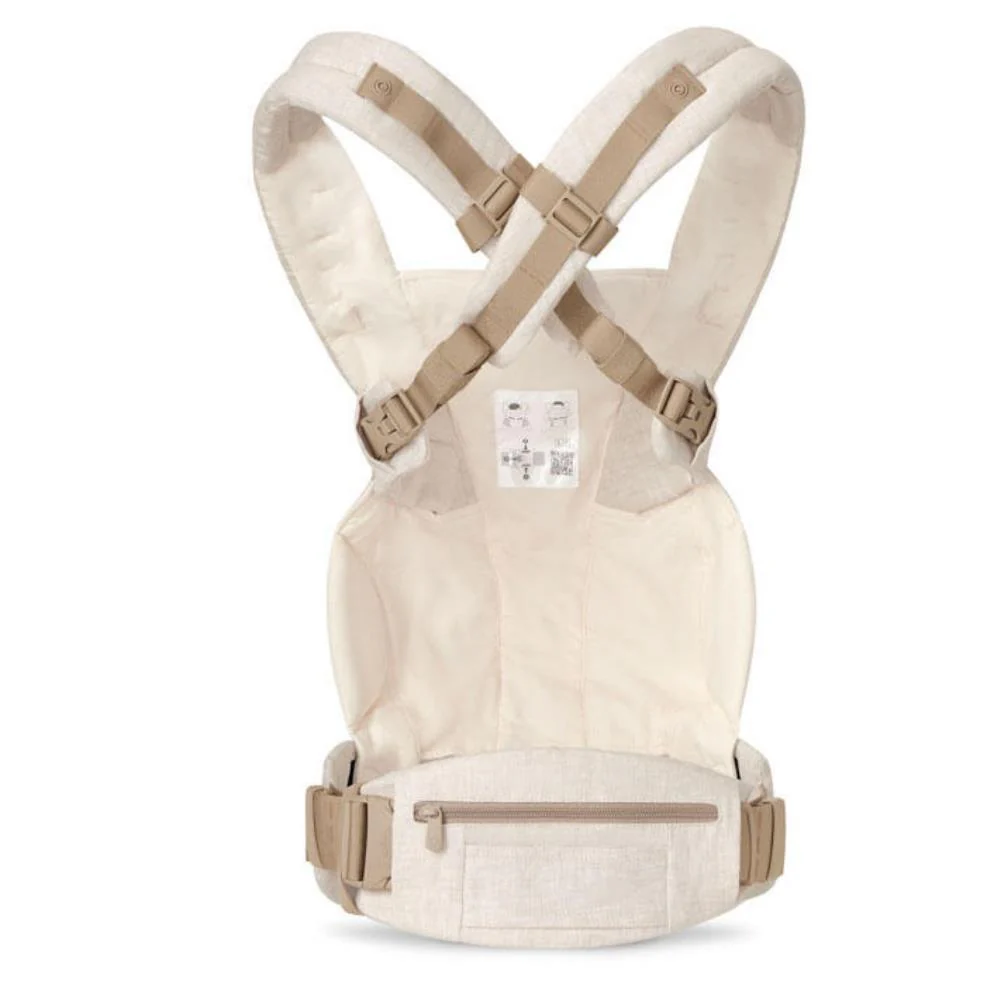 Marsúpio/Porta-Bebés Ergobaby Omni Deluxe Lino Natural - Image 6