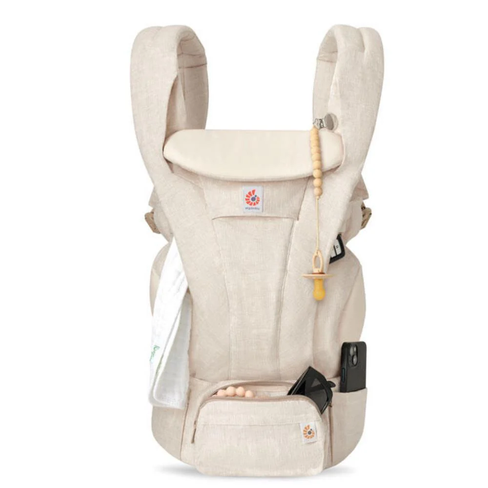 Marsúpio/Porta-Bebés Ergobaby Omni Deluxe Lino Natural - Image 8