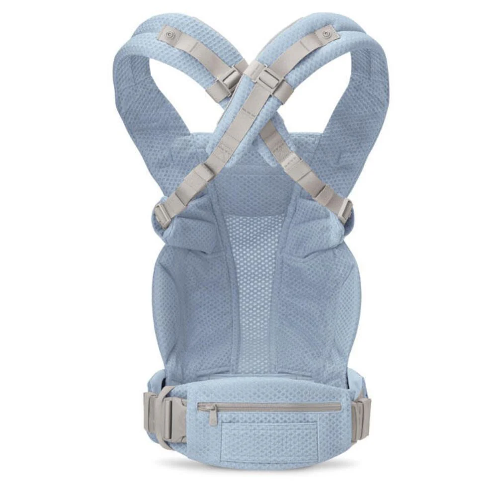 Marsúpio/Porta-Bebés Ergobaby Omni Deluxe Mesh Serene Blue - Image 5