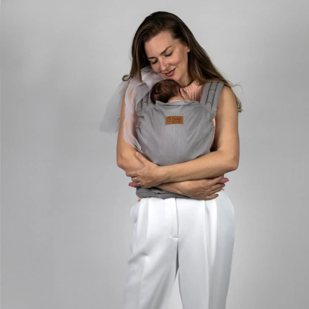 Marsúpio/Porta-Bebés Isara Elite Misty Linen - Image 4