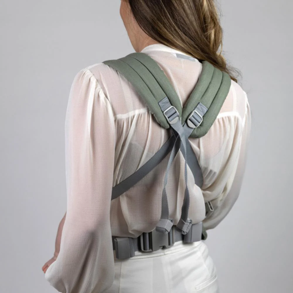 Marsúpio/Porta-Bebés Isara Elite Sage Green Linen - Image 5
