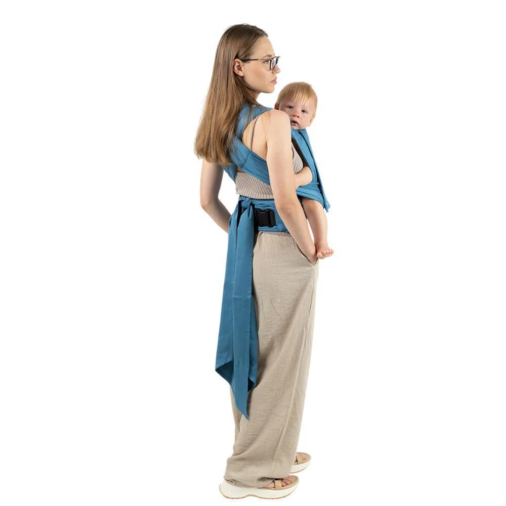 Marsúpio/Porta-Bebés Isara Quick Half Buckle Preschooler Bluestone - Image 2